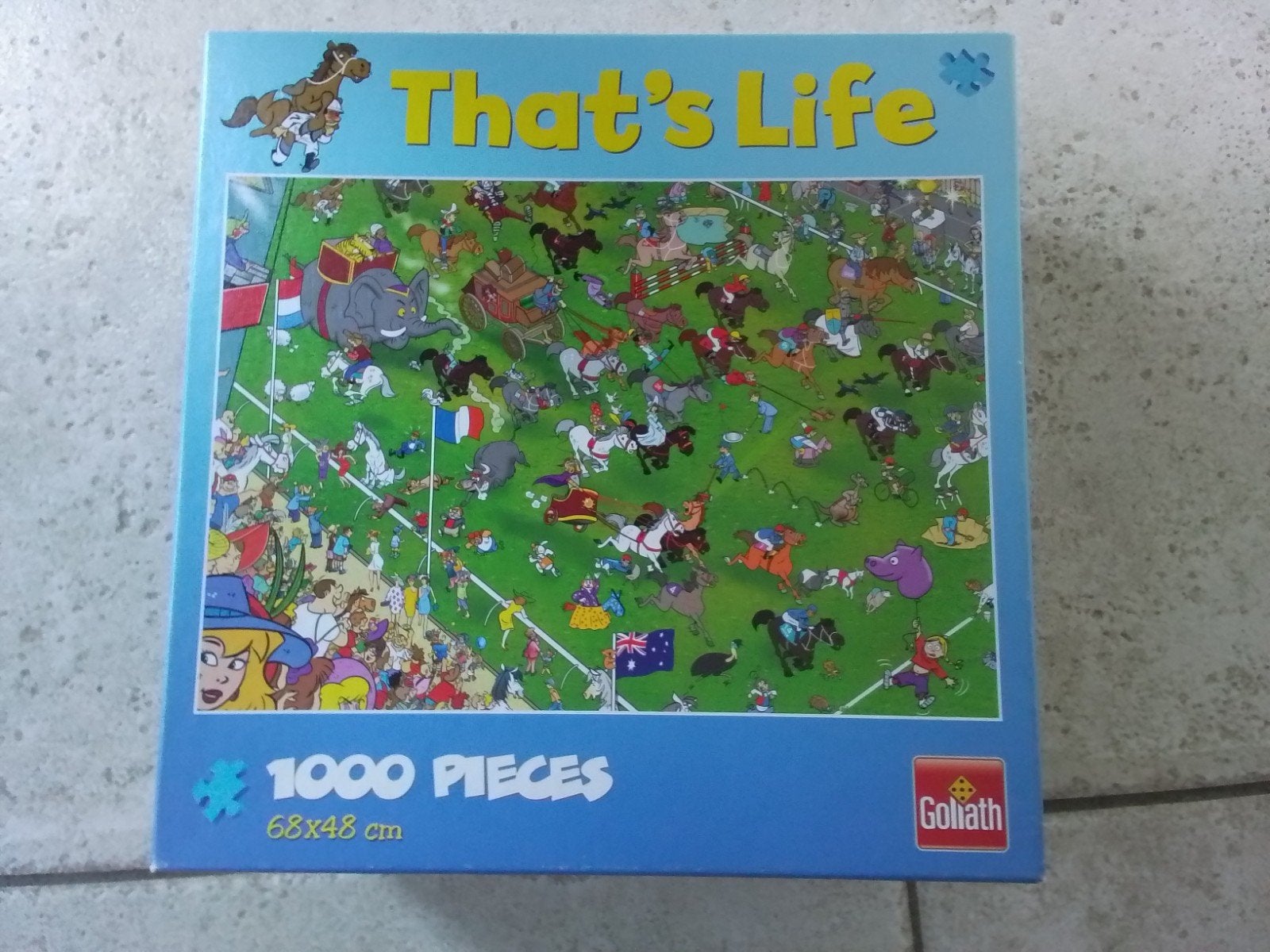 Goliath That's Life Legpuzzel 1000 stukjes, Ophalen, 500 t/m 1500 stukjes, Zo goed als nieuw, Legpuzzel