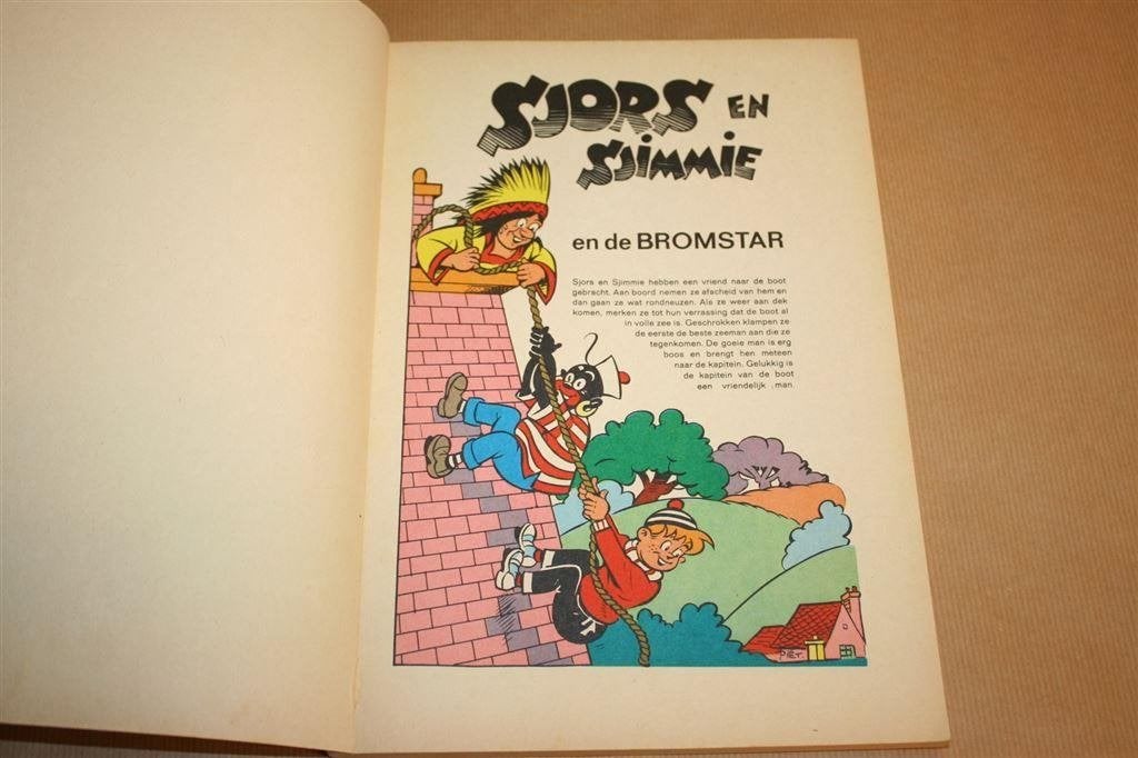 Sjors en Sjimmie en de bromstar, Boeken, Eén stripboek, Ophalen of Verzenden, Gelezen