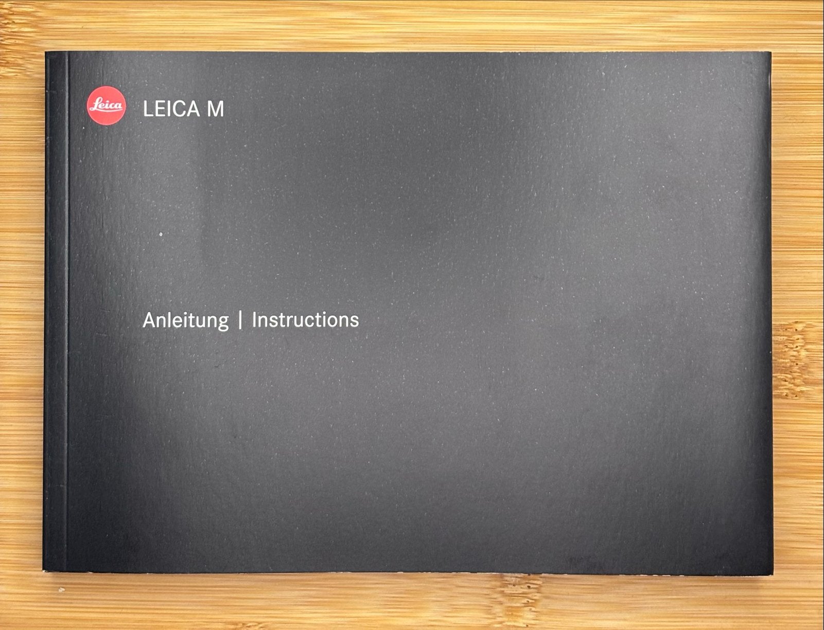 Leica M Handleiding / Instructies duitstalig, Ophalen of Verzenden, Overige Merken, Geen optische zoom