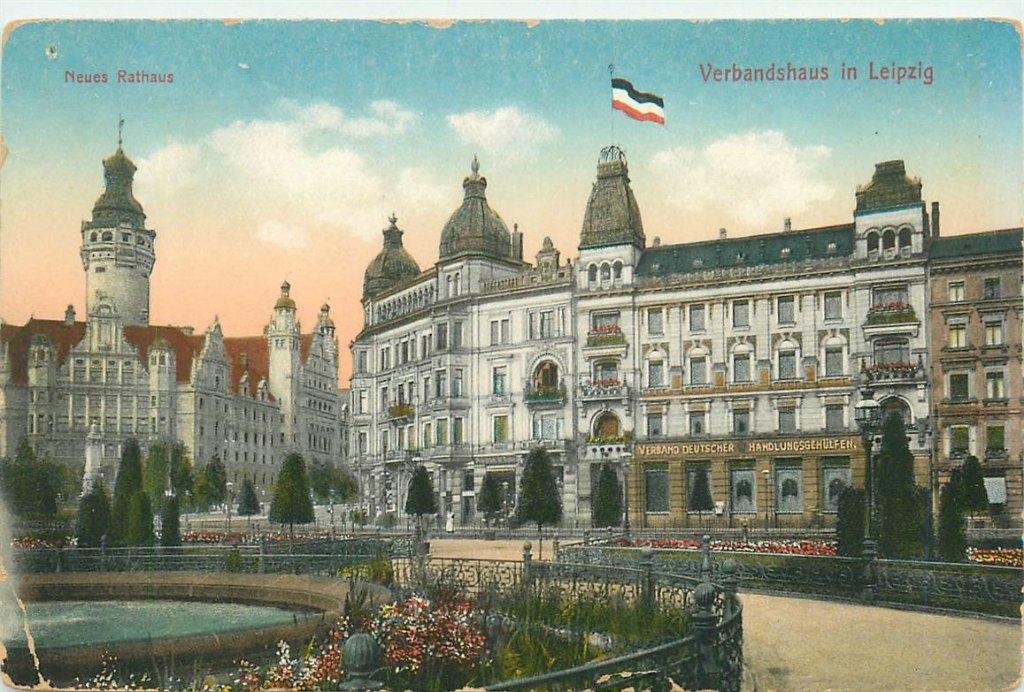 701-313-005 Leipzig Verbandshaus, Verzenden, Voor 1920, Duitsland