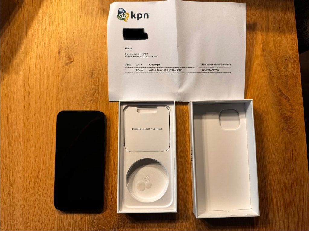 IPhone 13 - 128 GB - batterijconditie 86%