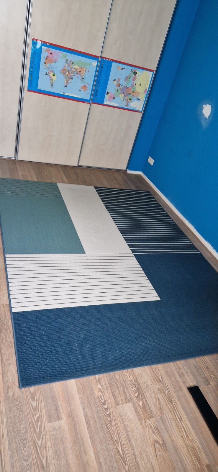 Modern Vloerkleed 200 /300, Huis en Inrichting, Stoffering | Tapijten en Kleden, Ophalen, Beige, Zo goed als nieuw, 200 cm of meer