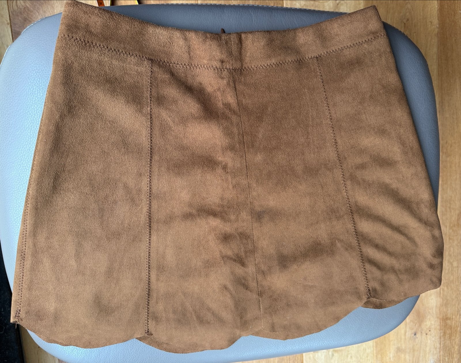 Zara Girls suède look rokje - Maat 164 (13-14 jaar), Ophalen, Bruin, Zo goed als nieuw, Maat 34 (XS) of kleiner