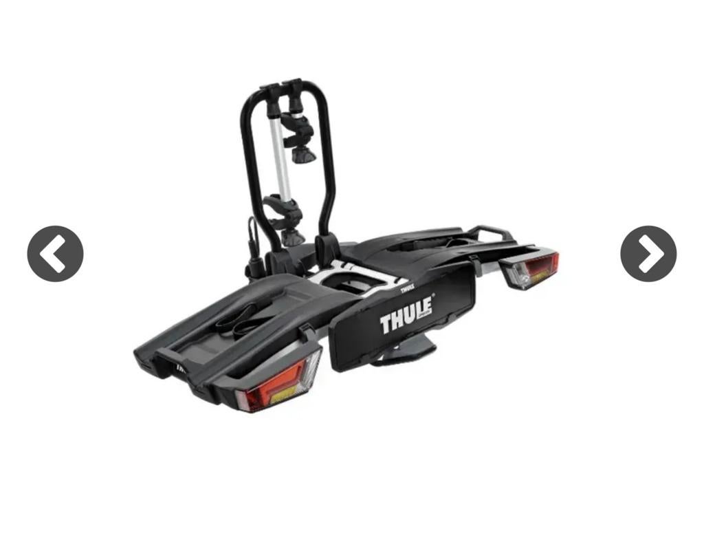Thule Fietsdrager - Inklapbaar en Geschikt voor 2 Fietsen, Ophalen of Verzenden, 2 fietsen, Zo goed als nieuw, Trekhaakdrager