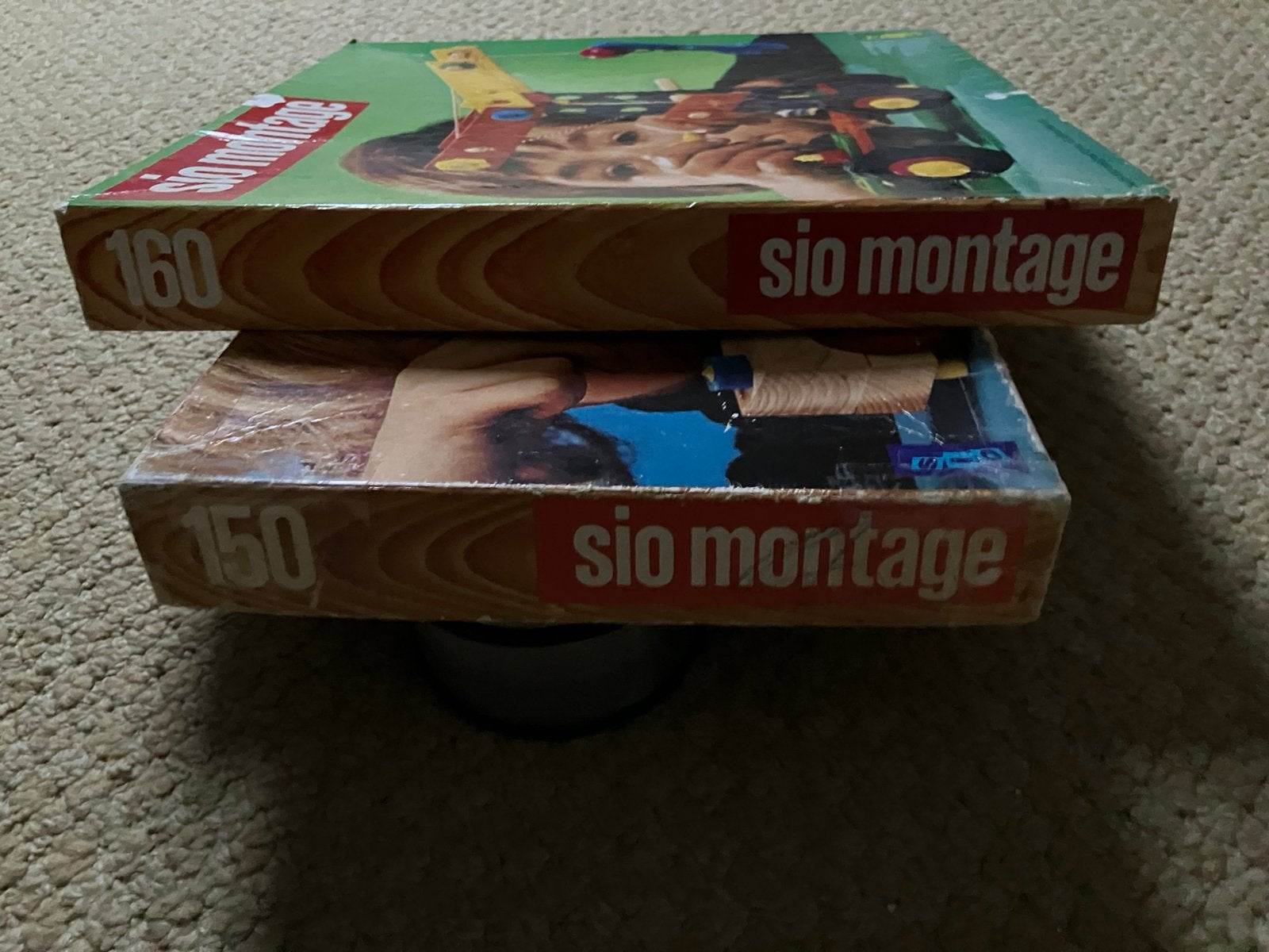 SIO MONTAGE houten CONSTUCTIE speelgoed, Ophalen of Verzenden, Zo goed als nieuw