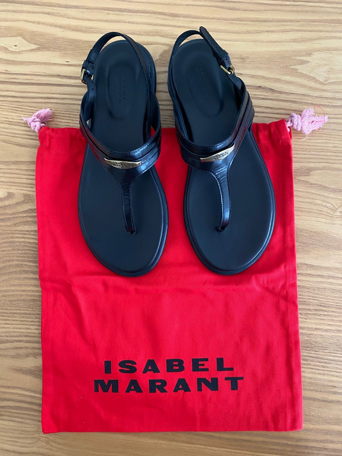 Zwarte sandaaltjes van Isabel Marant, Verzenden, Zwart, Nieuw, Sandalen of Muiltjes