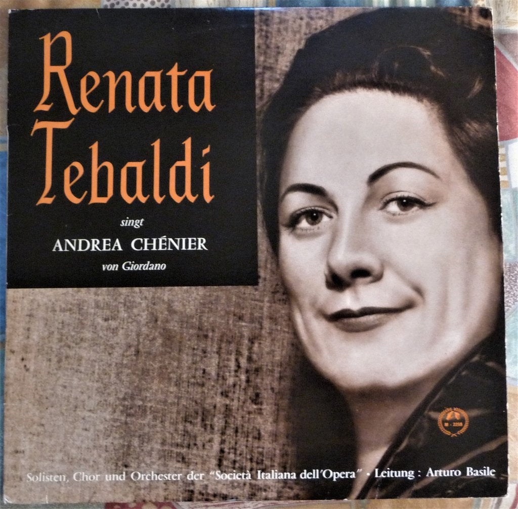 Renata Tebaldi singt Andrea Chenier, Ophalen of Verzenden, Kamermuziek, Gebruikt, 12 inch