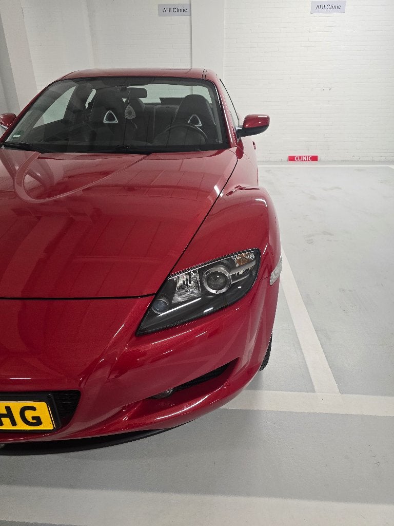 Mazda RX-8 1.3 I 141KW Renesis 2007 Rood, Auto's, 1308 cc, Achterwielaandrijving, Zwart, 192 pk