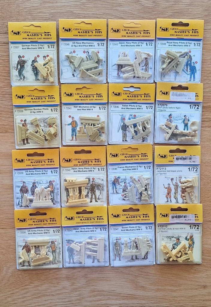 CMK 1/72 figuren, Ophalen of Verzenden, Zo goed als nieuw, 1:50 of kleiner, Figuur of Figuren