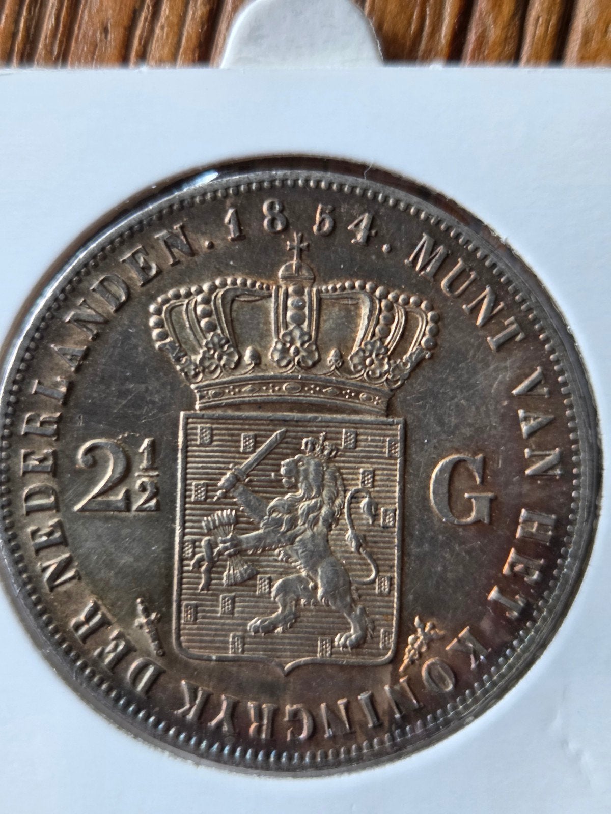 Rijksdaalder 1854 - Patina, Ophalen of Verzenden