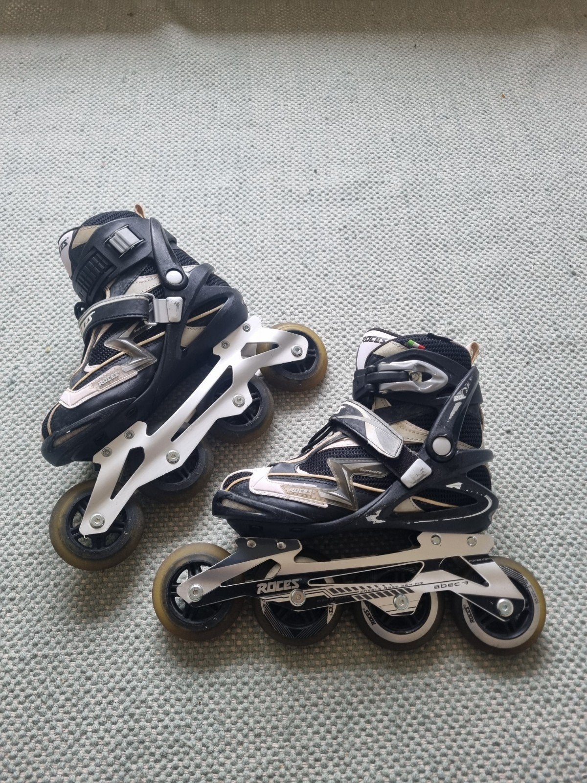 Roces inline skates - zwart/wit - maat 37, Sport en Fitness, Ophalen of Verzenden, Gebruikt, Overige typen, Overige merken