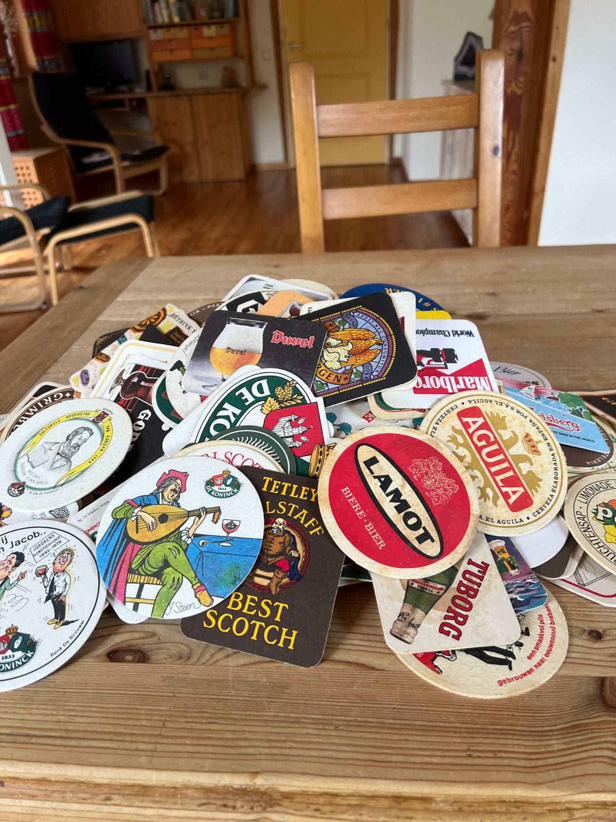 Grote verzameling bierviltjes - diverse merken, Verzamelen, Overige Verzamelen, Gebruikt, Ophalen of Verzenden
