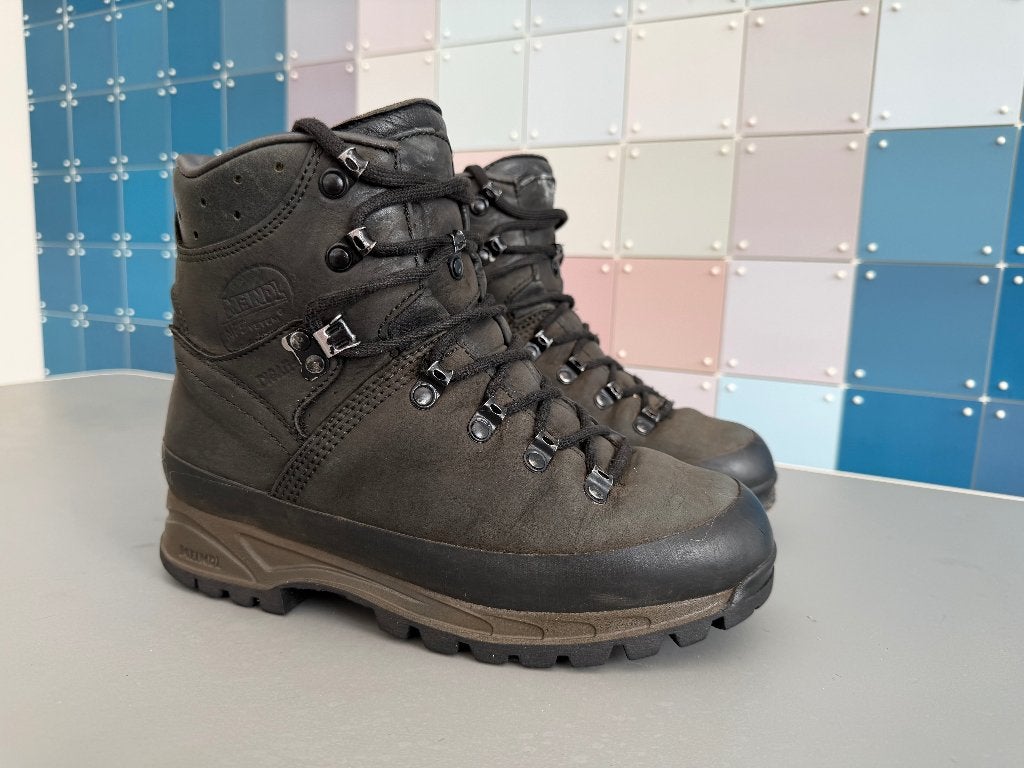 Meindl M1 GTX Gore-Tex Defensie | Maat 39,5 / 250M, Zwart, Ophalen of Verzenden, Zo goed als nieuw, Wandelschoenen of Bergschoenen