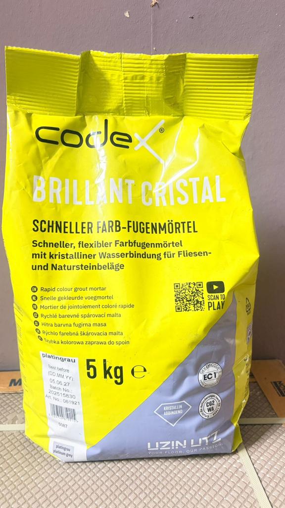2 zakken voegmortel (5 kg + 25 kg) NIEUW & ongeopend, Doe-het-zelf en Verbouw, Ophalen, Nieuw, Overige typen