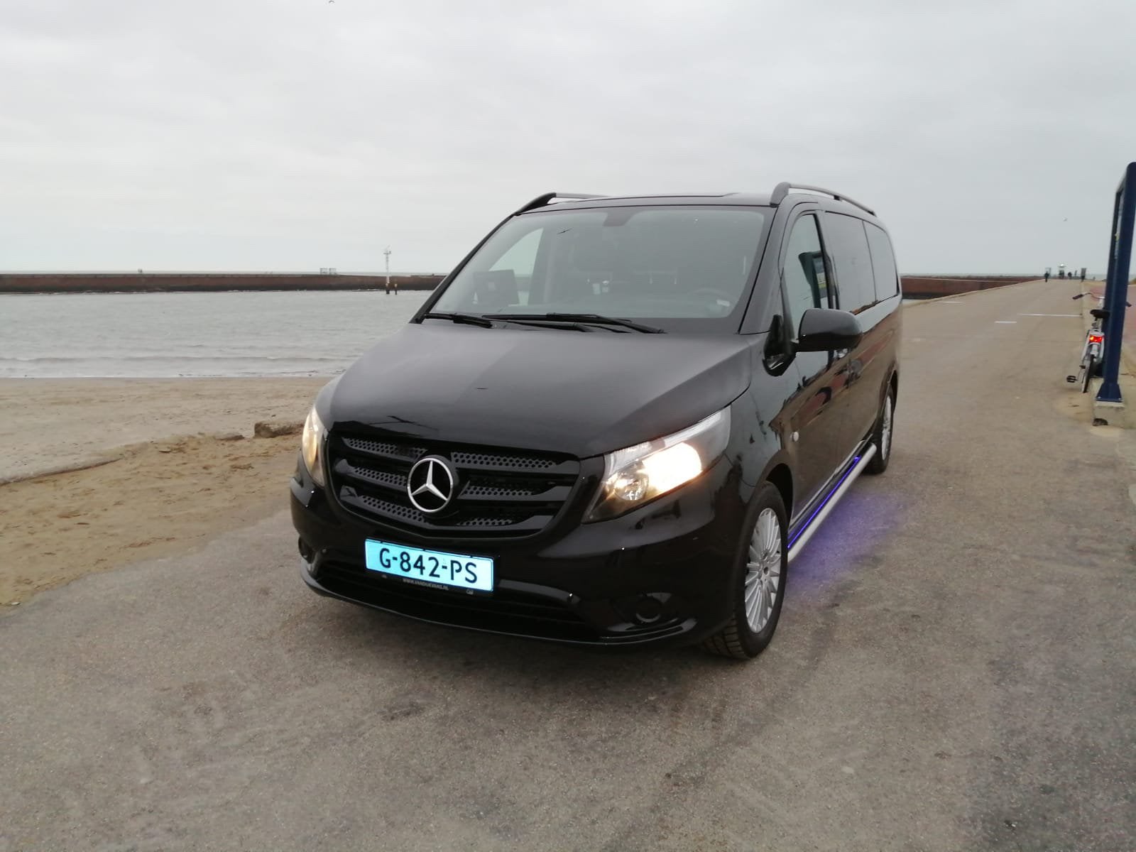 Mercedes-Benz Vito Tourer 116CDI K 163pk 2018 Zwart, Automaat, Achterwielaandrijving, Zwart, 4 cilinders