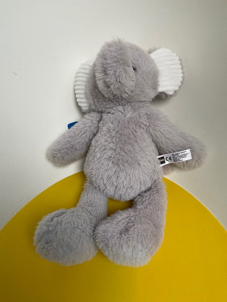 K1641 hema olifant grijs ribstof oren, Ophalen of Verzenden, Zo goed als nieuw, Overige typen