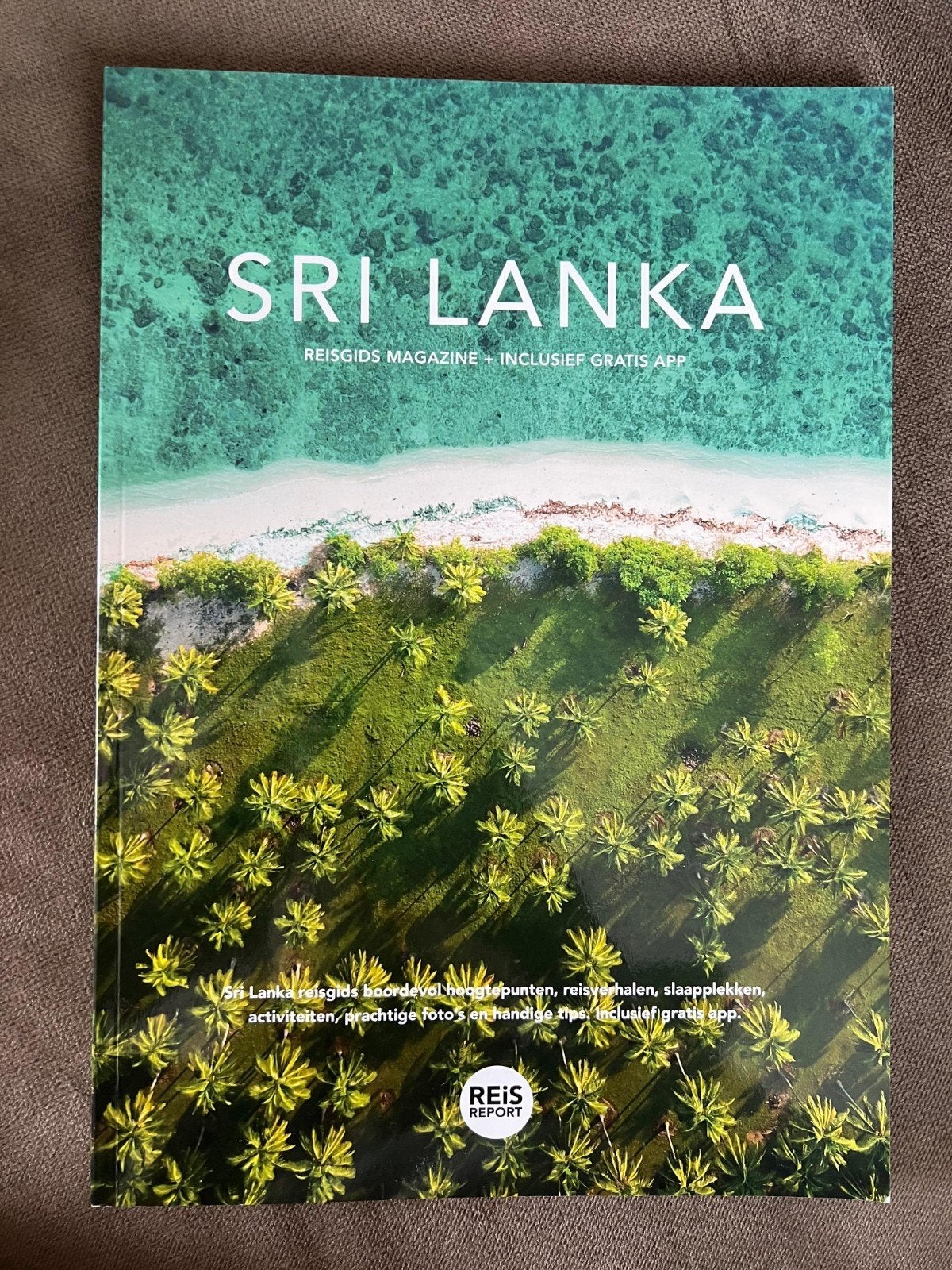 Reisgids Sri Lanka - Reisreport Magazine, Boeken, Overige merken, Ophalen of Verzenden, Zo goed als nieuw, Reisgids of -boek