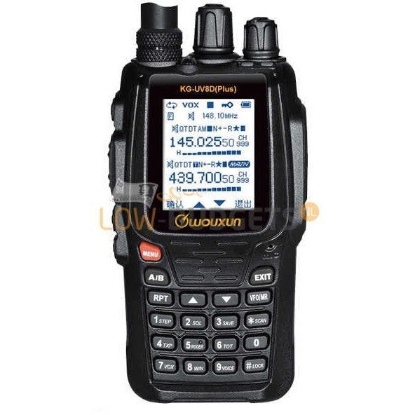 Wouxun KG-UV8D Plus Dualband Portofoon VHF/UHF, Verzenden, Nieuw