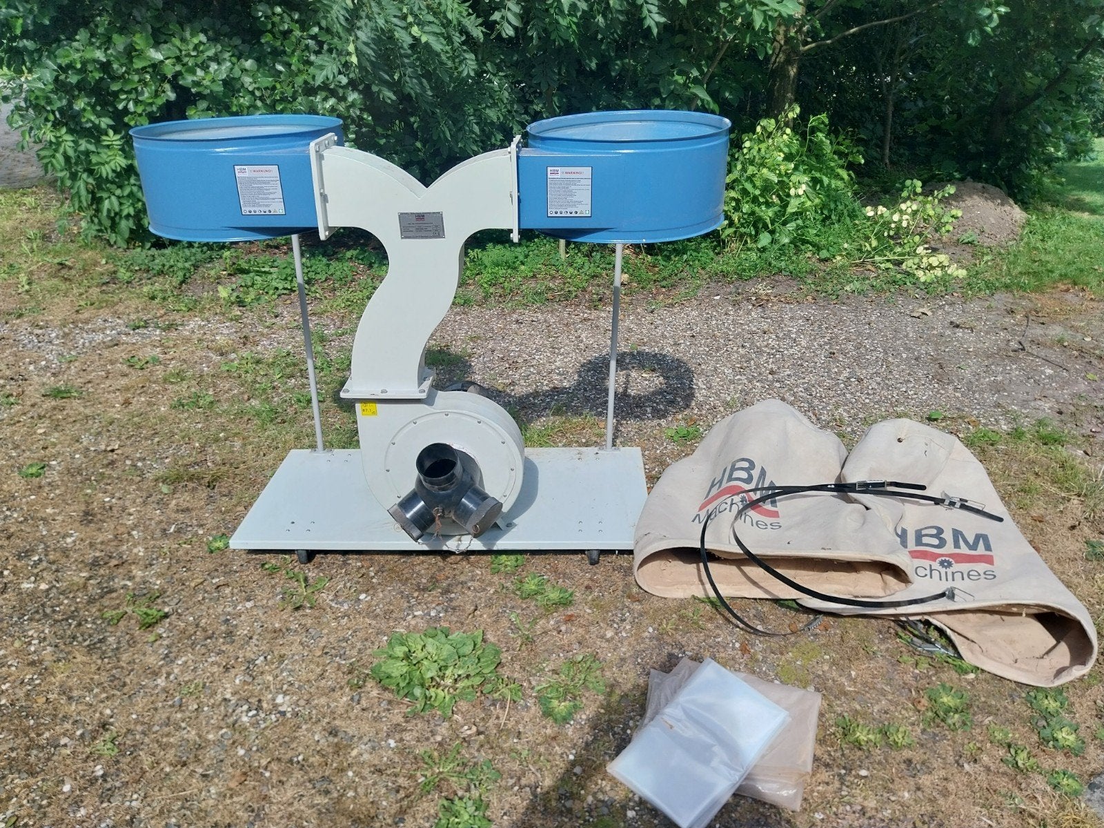 Stofafzuiger motafzuiger afzuiger HBM dubbel, Doe-het-zelf en Verbouw, Gereedschap | Overige machines, Ophalen