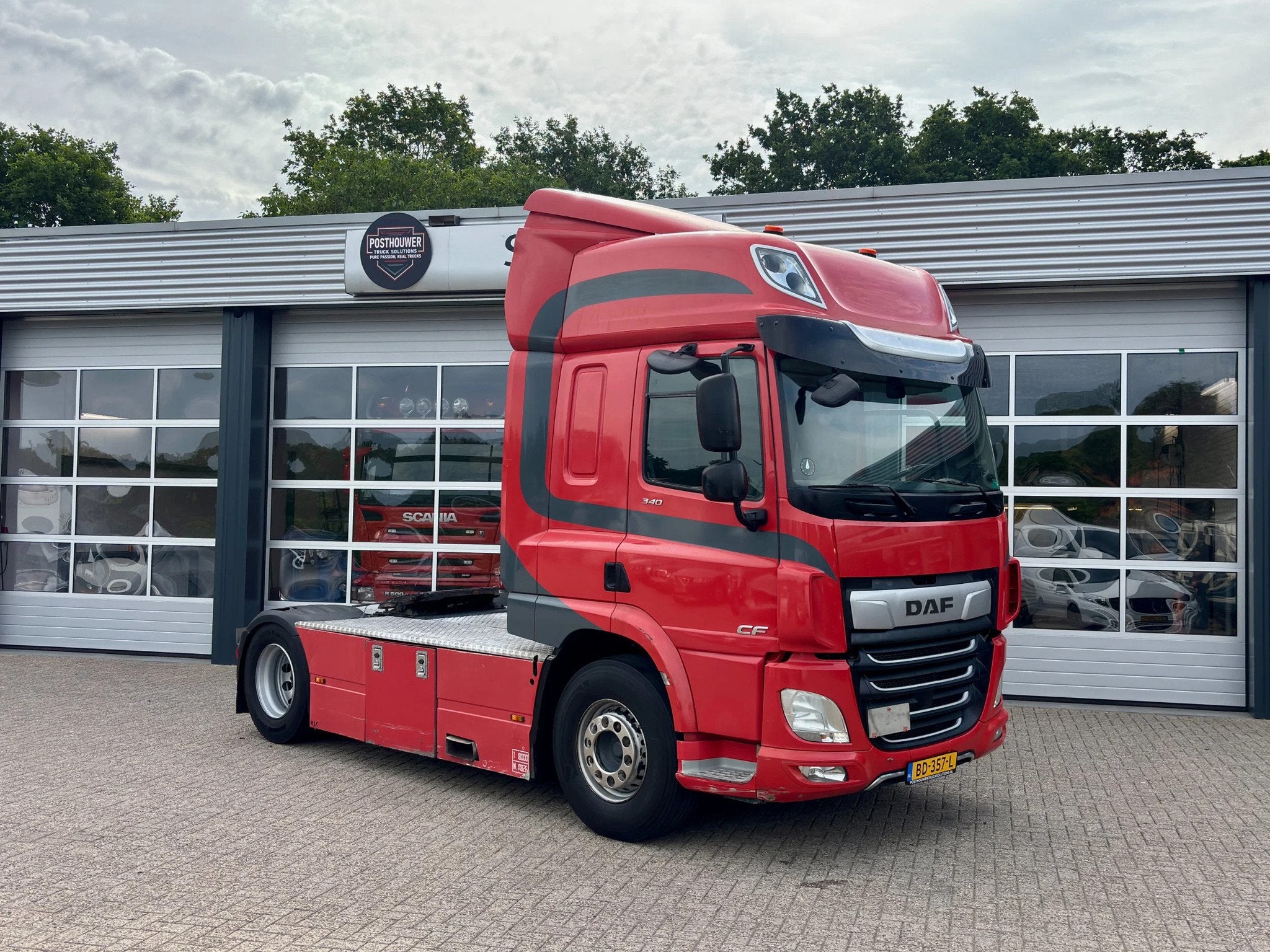 DAF CF 340 FT LOW KILOMETER! (bj 2018), Auto's, Vrachtwagens, Automaat, Achterwielaandrijving, Euro 6, 340 pk