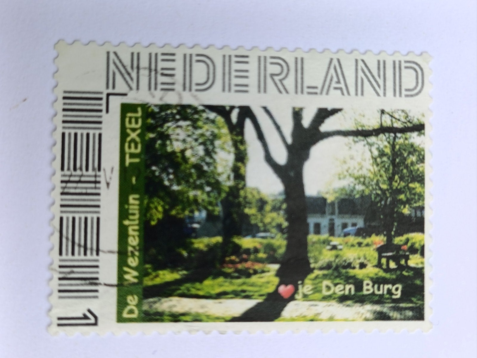Persoonlijke Postzegel - De Wezentuin - Texel, Postzegels en Munten, Ophalen of Verzenden