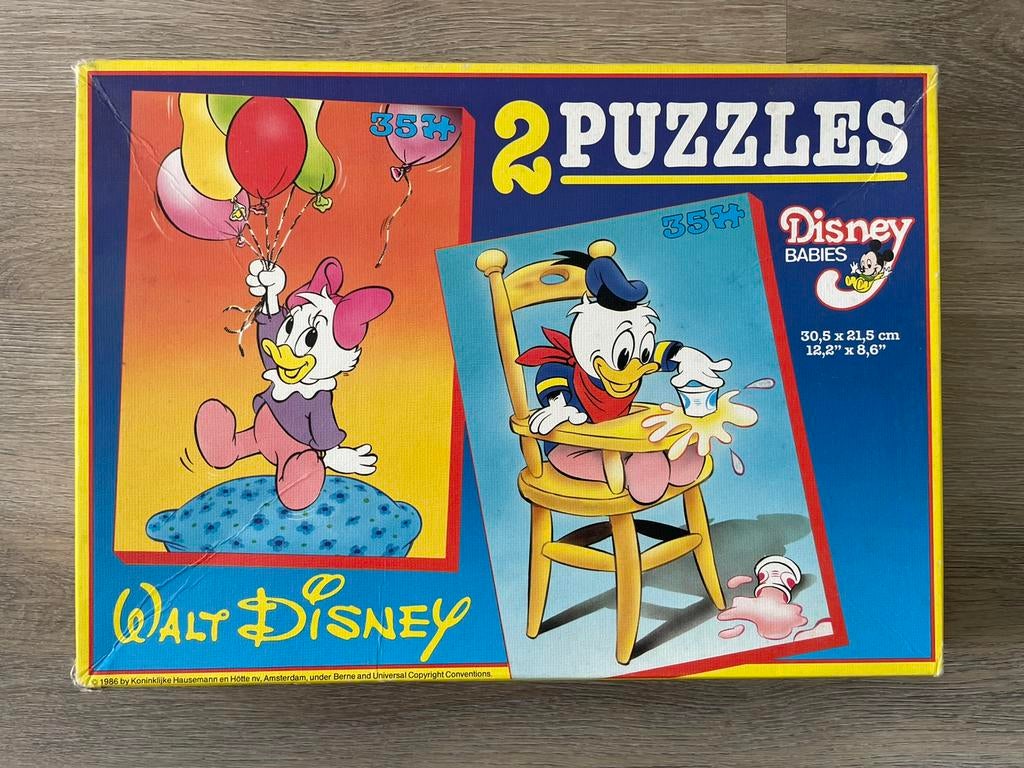 Disney puzzels, Ophalen of Verzenden, 10 tot 50 stukjes, Gebruikt