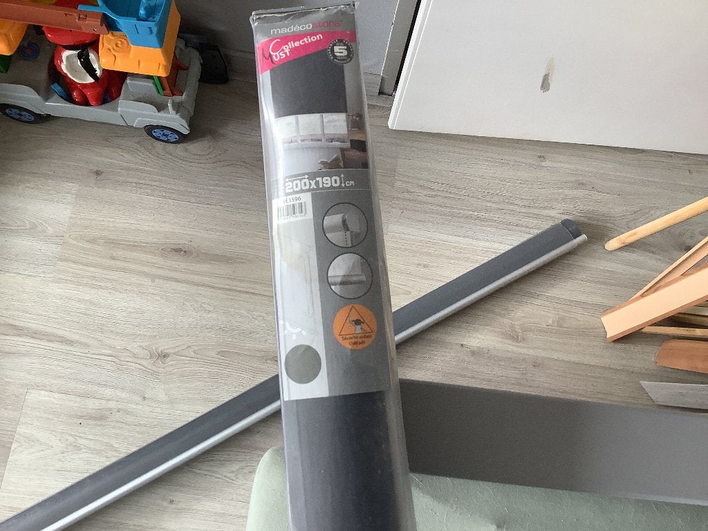 3 x Rolgordijn, Ophalen, 150 tot 200 cm, Nieuw, Grijs