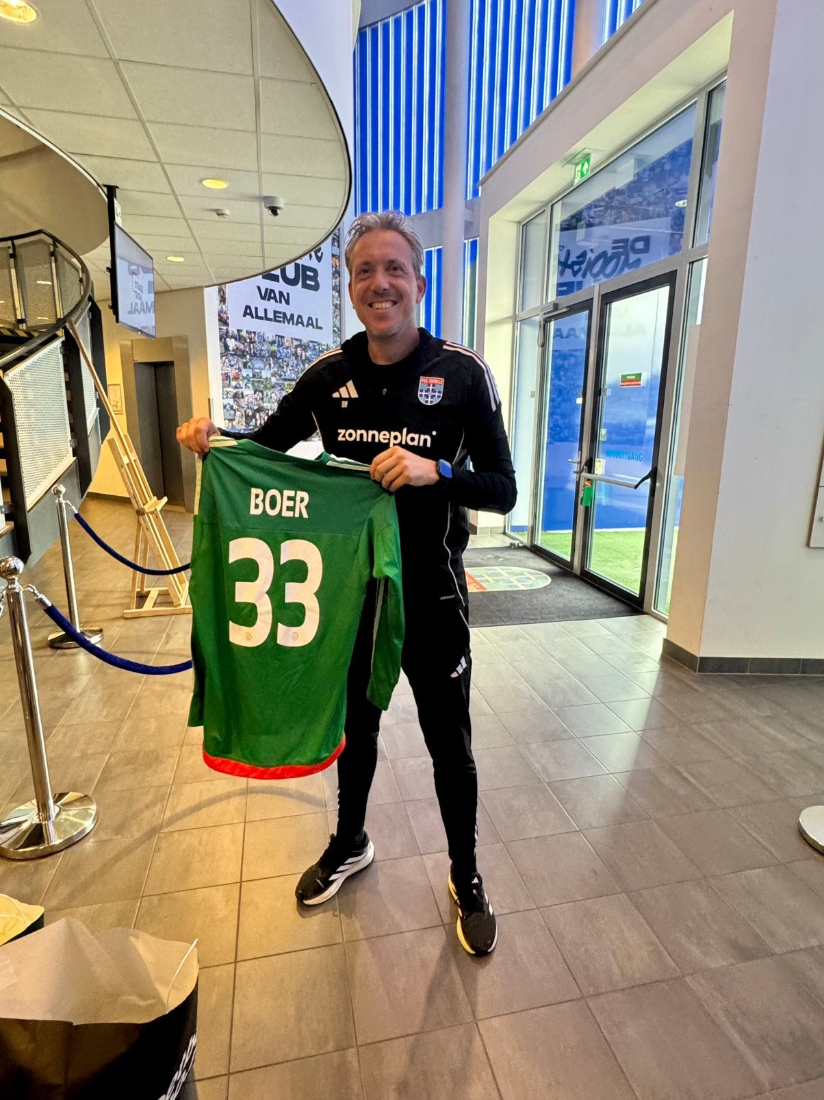 Ajax Amsterdam Wedstrijdshirt Diederik Boer - 2015-2016, Ophalen of Verzenden, Zo goed als nieuw, Ajax, Shirt