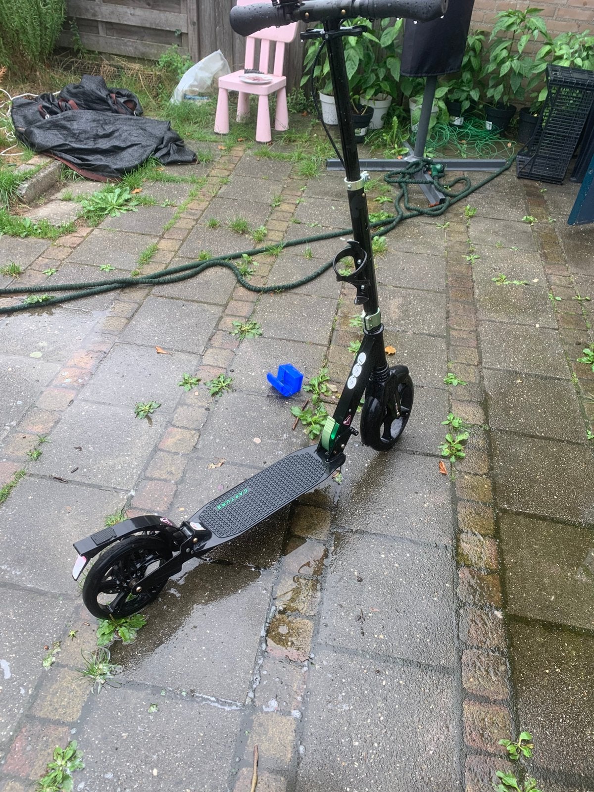 Step met remmen en een bel, Ophalen, Zo goed als nieuw, Gewone step