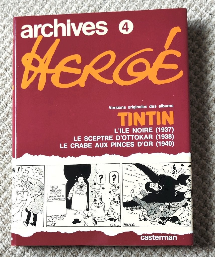 Kuifje Tintin Archives Herge  deel 4 Hardcover 1980 Nieuw, Eén stripboek, Ophalen of Verzenden, Nieuw
