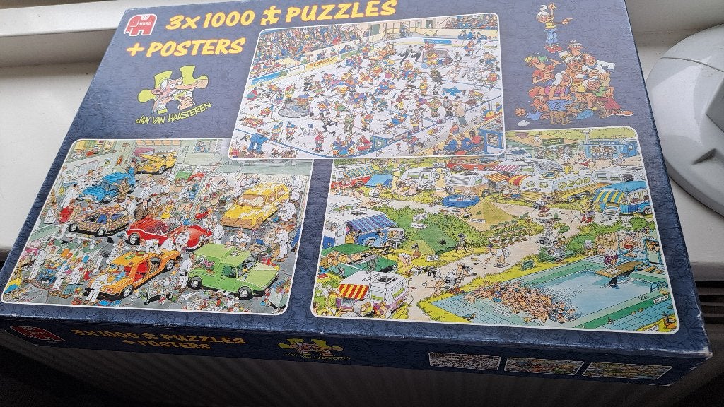 Van Haasteren Puzzels, Ophalen, 500 t/m 1500 stukjes, Gebruikt, Legpuzzel