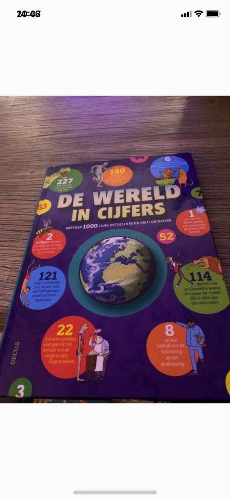 Kinder wereldatlas, Ophalen