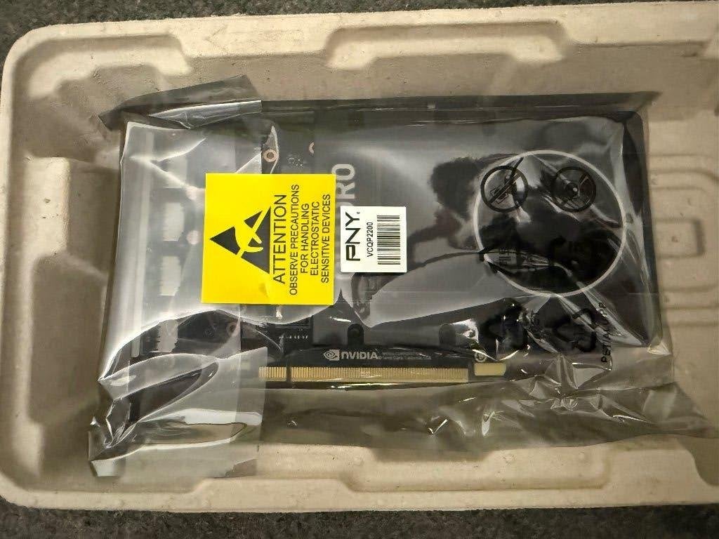 Grafische kaart Nvidia Quadro P2200, Computers en Software, PCI-Express 3, DisplayPort, Nieuw, Ophalen of Verzenden