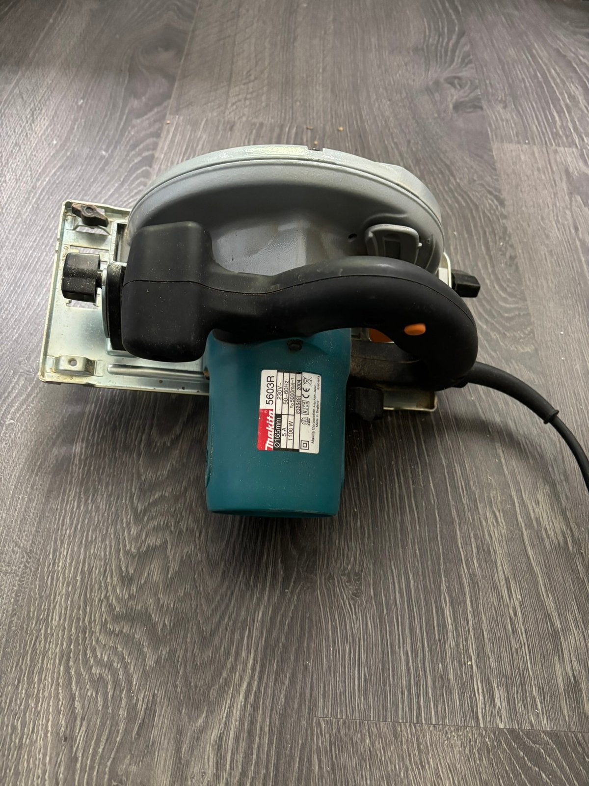 Makita cirkelzaag, Cirkelzaag, Ophalen of Verzenden, Zo goed als nieuw, 30 tot 70 mm