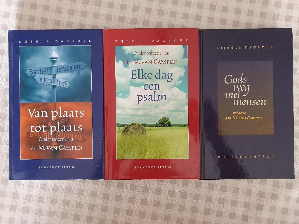 3 dagboeken van Drs. M. van Campen, Boeken, Ophalen of Verzenden, Zo goed als nieuw, Christendom | Protestants