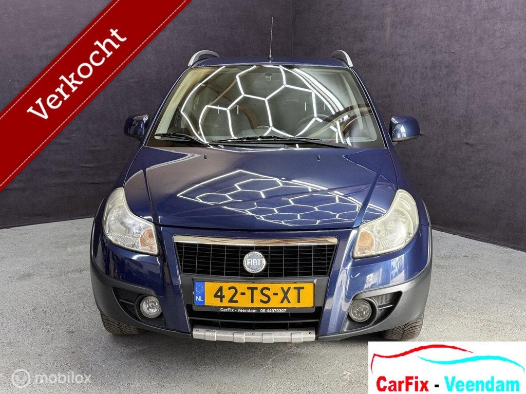 Fiat Sedici 1.6-16V Emotion, Auto's, Fiat, Multifunctioneel stuurwiel, 4 cilinders, Handgeschakeld, Vierwielaandrijving