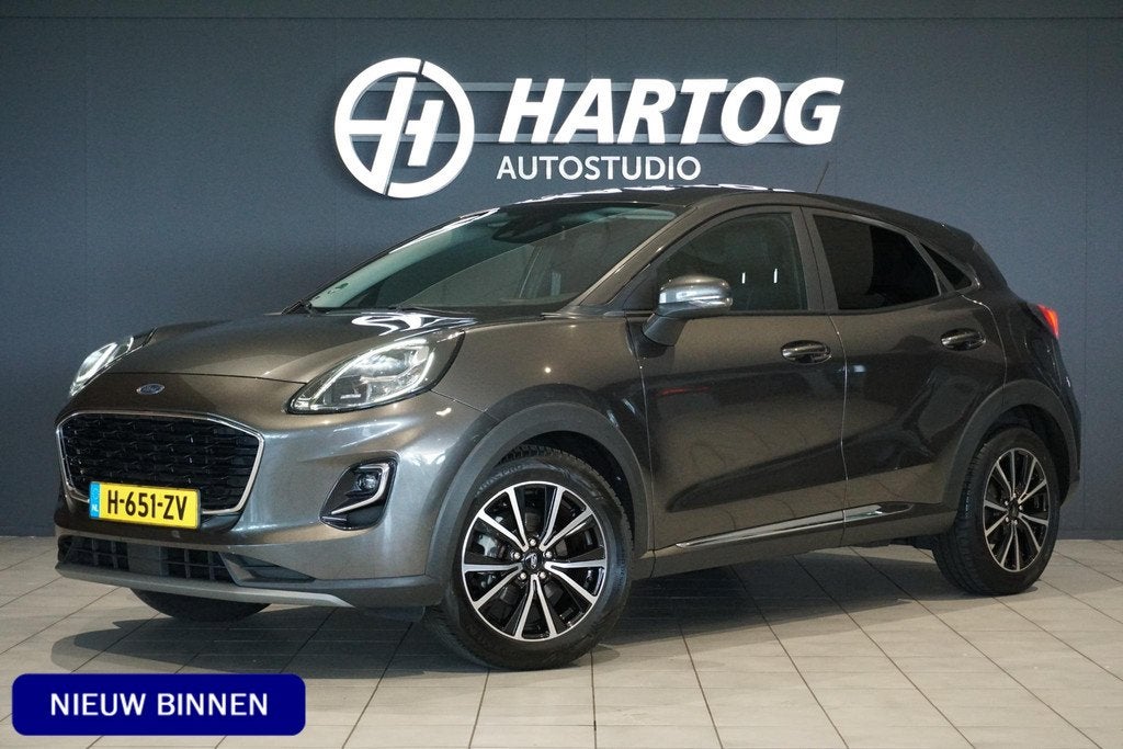 Ford Puma 1.0 EcoBoost Hybrid Titanium *dealer onderhouden*, Voorwielaandrijving, Euro 6, Traction-control, Origineel Nederlands