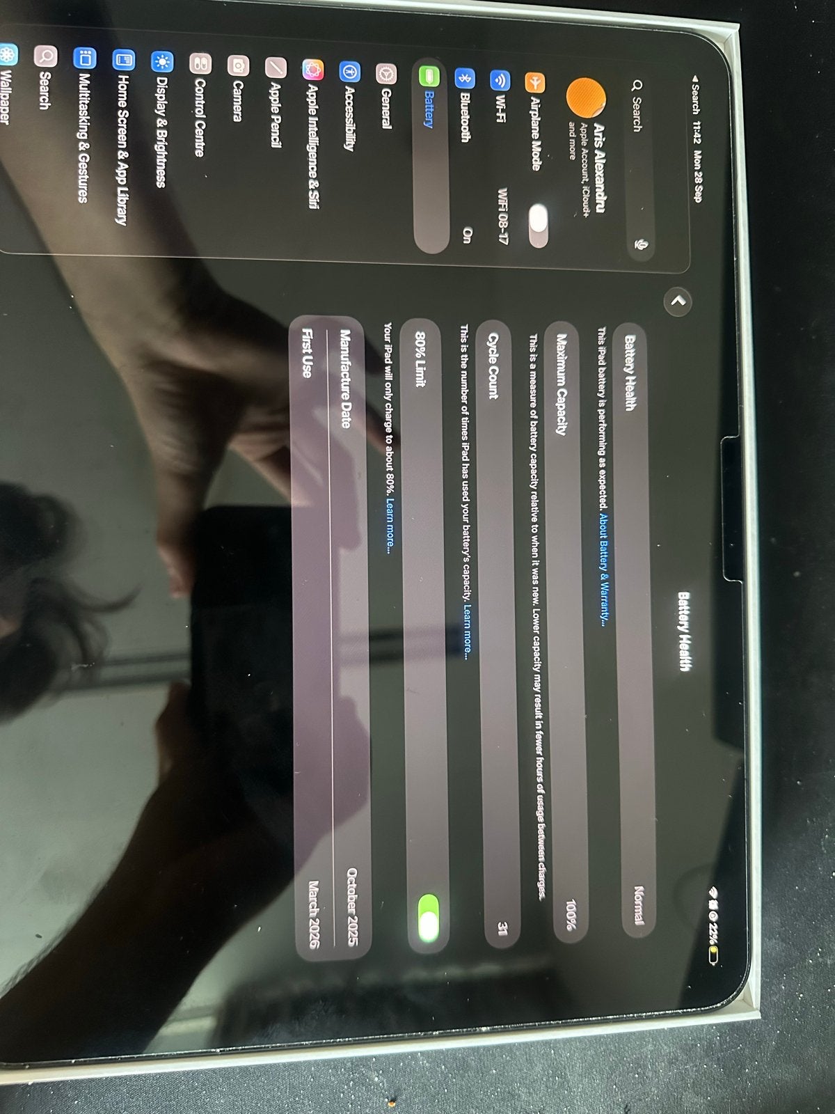 Foto 6 van Apple iPad Pro 13-inch (M5) Wi-Fi 256GB Zwart Negotiable