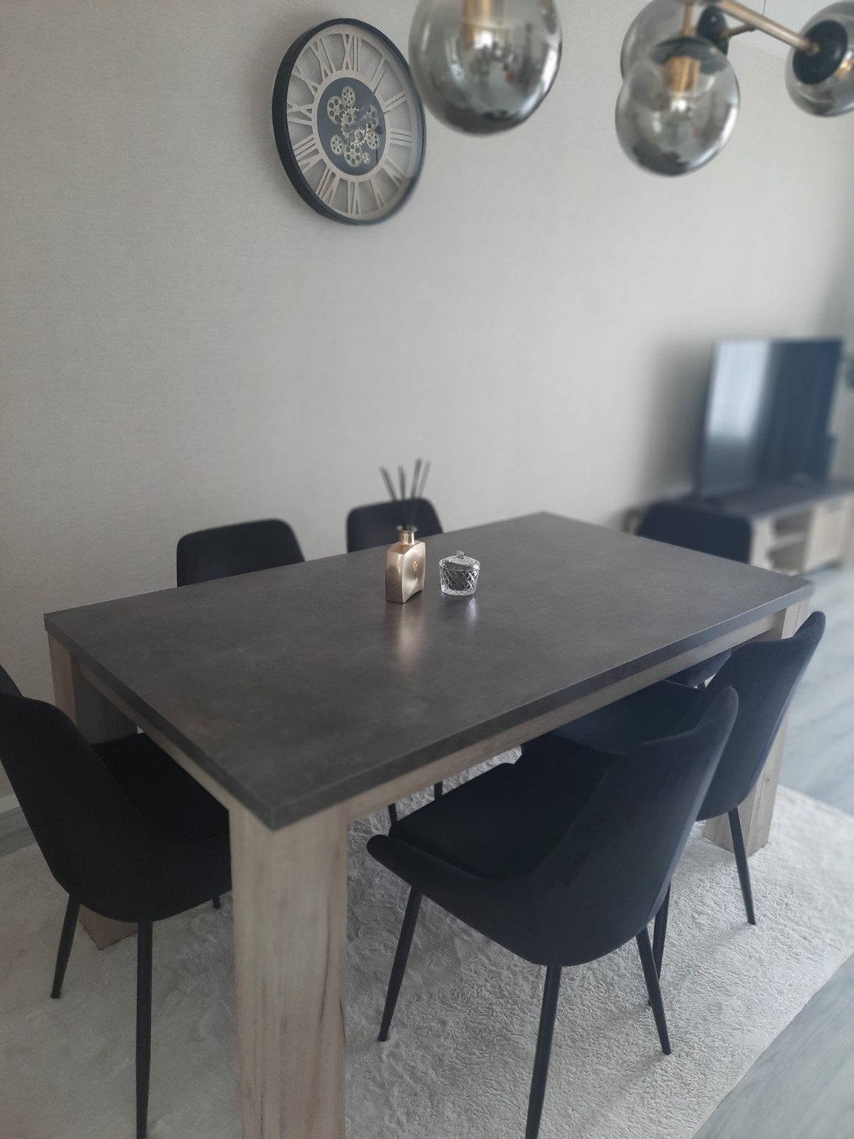 eettafel, Ophalen, 50 tot 100 cm, Zo goed als nieuw, 150 tot 200 cm