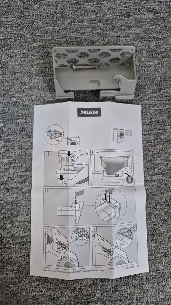 APWM059 Safety guard DD SST Miele Professional Greepbeveilig, Witgoed en Apparatuur, Wasmachines, Ophalen of Verzenden, Nieuw