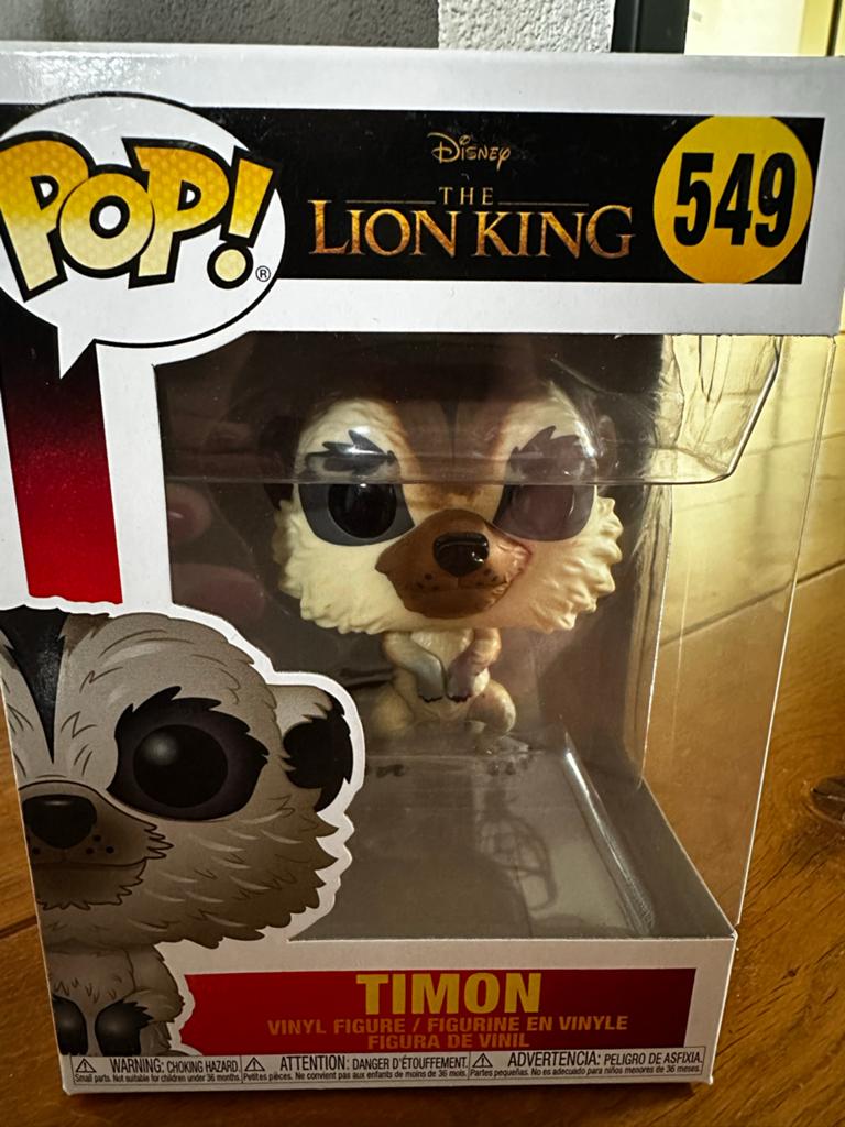 Funko Pop! Disney The Lion King Timon #549, Ophalen of Verzenden, Nieuw