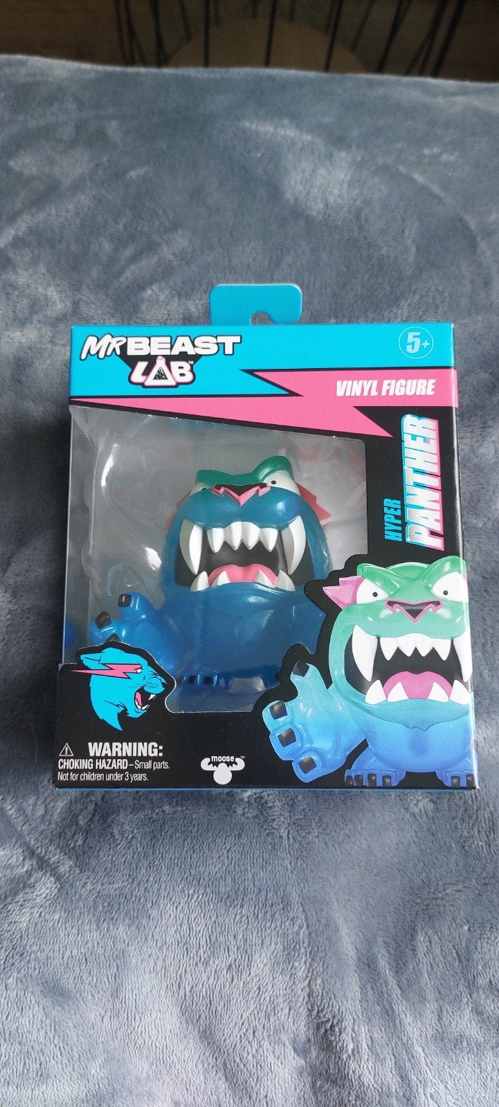 MrBeast Lab Hyper Panther Vinyl Figuur - Nieuw in doos, Ophalen of Verzenden, Nieuw