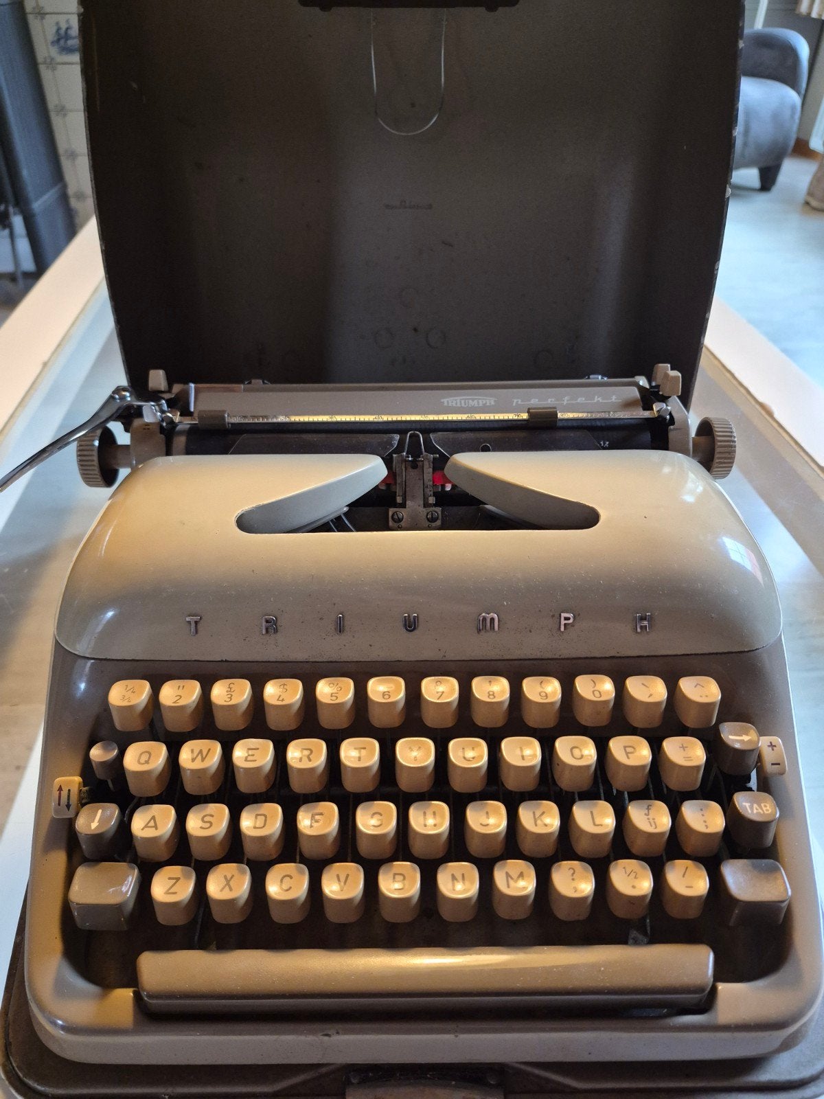 Typemachine Triumph, Diversen, Typemachines, Ophalen, Gebruikt