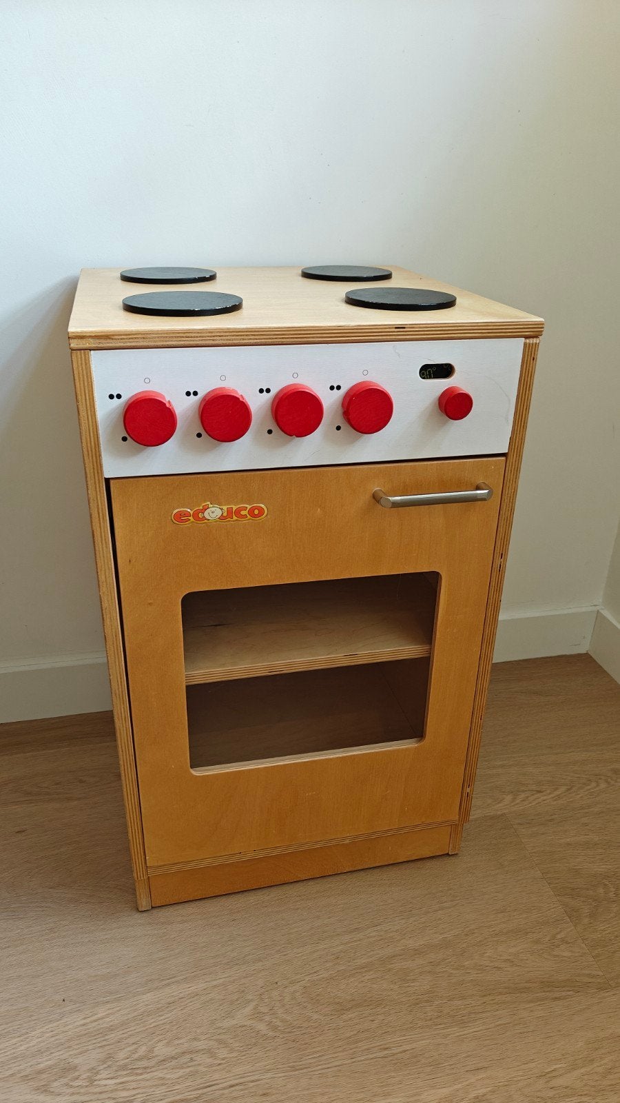 Educo fornuis, Ophalen, Gebruikt, Hout, Speelkeuken