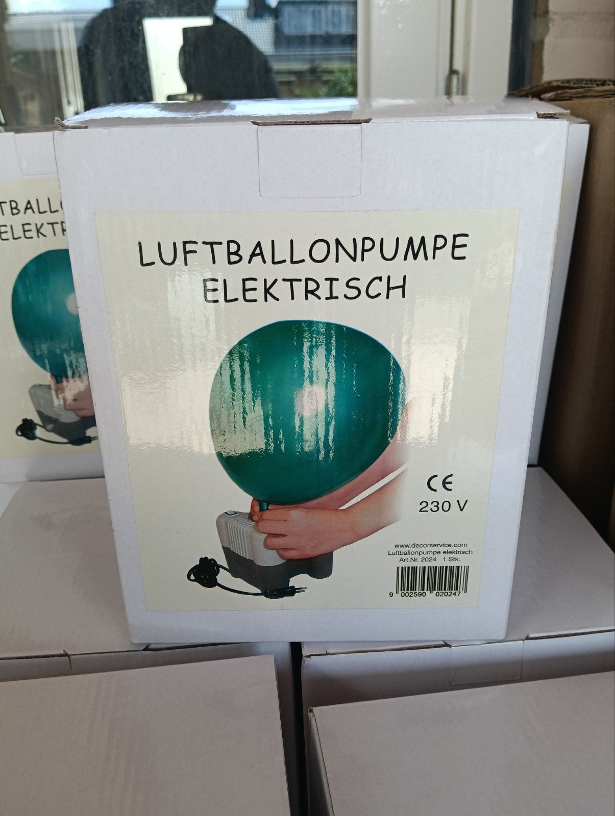 Elektrische ballonnenpomp voor feesten en evenementen, Ophalen of Verzenden, Nieuw, Feestartikel, Verjaardag