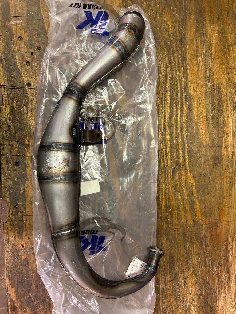 Nieuwe Turbokit GP uitlaat voor Derbi 50cc - Gelakt, Derbi, Derbi, Nieuw, Uitlaat
