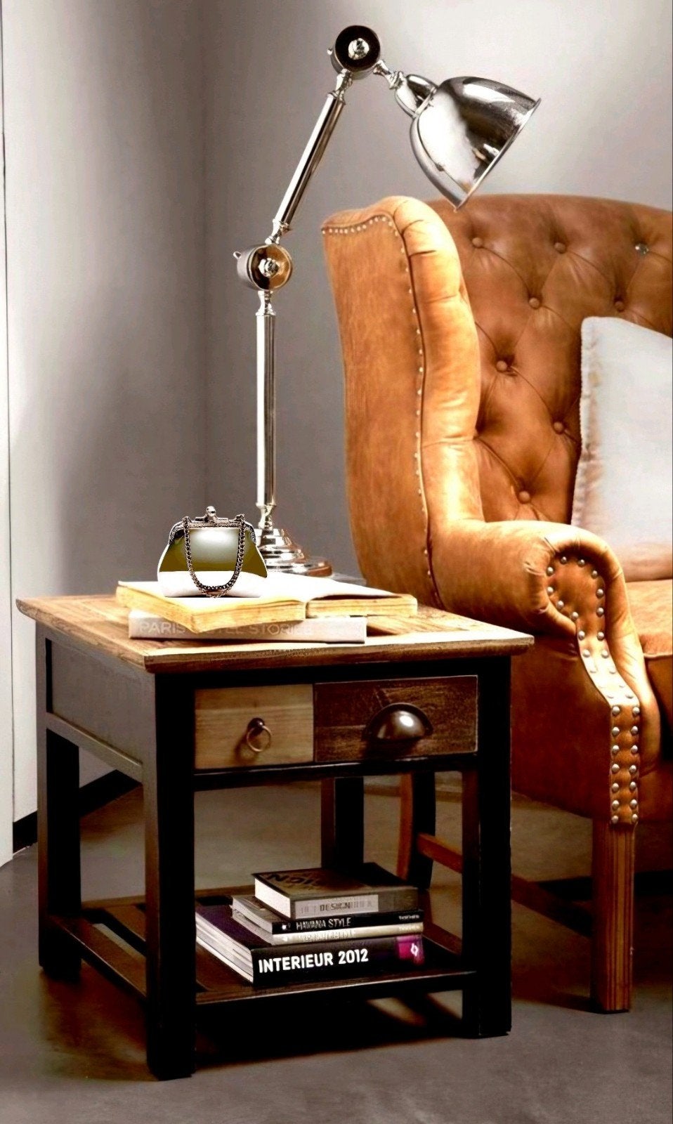 van €333,95 :Rivièra maison govenor lamp & RM D'amor tas, Ophalen of Verzenden, Riviera Maison