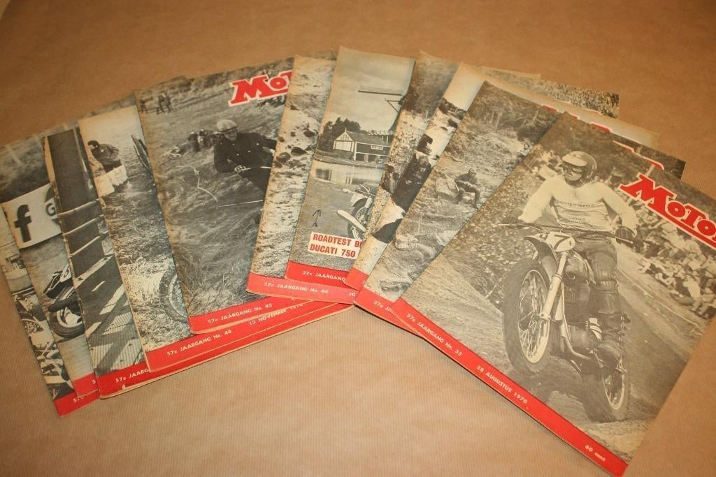 Motor - Het Nederlandse motorweekblad - 11 dln 1970, Ophalen of Verzenden, Gelezen