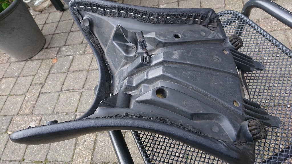 verlaagd zadel BMW R1200RT 2005-2013 met verwarming, Ophalen of Verzenden, Gebruikt