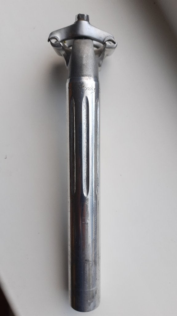 Vintage Campagnolo zadelpen 27,2mm, Ophalen of Verzenden, Gebruikt, Racefiets, Campagnolo